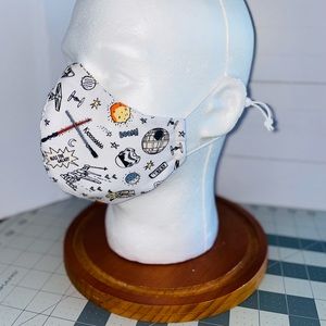 Disney Star Wars face mask rule the galaxy